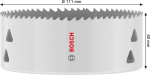 Lochsäge mit Gewinde 111x40 mm Bosch 2.608.594.605