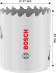 Lochsäge mit Gewinde 37x40 mm Bosch 2.608.594.573