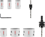 Lochsägen-Set mit Gewinde 20/ 25/ 32/ 38/ 51/ 64 x 40 mm Bosch 2.608.594.613