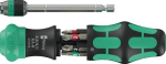 Handgriff mit Bitsortiment PH/PZ/TX/Schlitz 6 tlg. Wera Kraftform Kompakt 20 RA-R