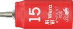 VDE TX-inzetstuk 1/4" 15x36 mm, met klemfunctie Wera 8767 A VDE HF Zyklop-bitset