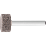 Schleifstift, fein Ø 20 mm, B=10 mm, Shaft Ø 6 mm, ZY, MW Pferd