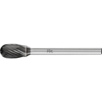 HM-Frässtift Ø 6 mm x L 10 mm Schaft Ø 3 mm Pferd TRE 0610/3 Z3 PLUS HC-FEP