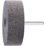 Schleifstift, fein Ø 75 mm, B=25 mm, Shaft Ø 6 mm, ZY, W Pferd
