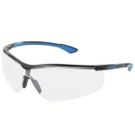 Schutzbrille beschlagfrei PC beschichtet, transp., blau/schwarz uvex sportstyle