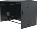 Fahrradgarage B 1150xH 1380xT 2050 mm, anthrazitgrau WSM