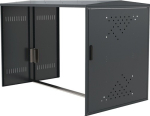 Fahrradgarage B 1150xH 1380xT 2050 mm, anthrazitgrau WSM