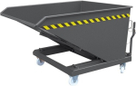Kippbehälter Inhalt 0,50 m³ LxBxH 1530x830x795 mm anthrazitgrau, RAL 7016, Eichinger