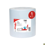 Papierreinigungstücher 1-lagig blau, Großrolle á 1000 Tücher WypAll L10 Extra General Clean 7240
