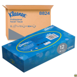 Kosmetiktücher 3-lagig weiß, Karton 12 Boxen á 72 Blätter Kleenex 8824