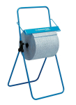 Bodenständer für Wischtuchrollen Edelstahl, blau, Großrolle Kimberly-Clark Professional 6154