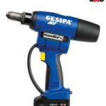 Blindnietsetzgerät Andruckauslösung 1x Akku 18V 2,0,Ah Ladegerät in L-Boxx Gesipa PowerBird Pro Gold Edition