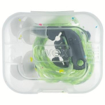 Gehörschutzstöpsel Gr.M/L SNR 26 dB grau transparent uvex xact-fit, Stöpselbox = 50 Paar