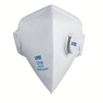Atemschutzfeinstaubmaske Einweg FFP1, weiß, 360°-Ausatemventil uvex silv-Air c 3110