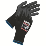 Handschuhe, Aqua Polymer Gr.5 teilbeschichtet schwarz uvex phynomic airLite A ESD