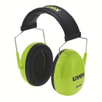 Kapselgehörschutz Gr.S, M SNR 29 dB, lime uvex K Junior