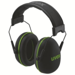 Kapselgehörschutz Gr.L, M, S, SNR 30 dB, schwarz grün uvex KX10