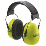 Kapselgehörschutz Gr.L, M, S, SNR 33 dB, gelb uvex K20 HiViz