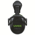 Kapselgehörschutz Gr.L, M, S, SNR 28 dB, schwarz grün uvex K10H