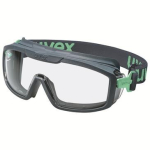 Vollsichtbrille farblose Gläser, Bügel blau/ anthrazit uvex i-guard+ planet sv exc. 9143297