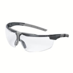 Schutzbrille kratzfest, beschlagfrei PC beschichtet, transp., schwarz/ grau uvex i-3 sv plus 9190175