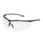 Schutzbrille kratzfest, beschlagfrei PC Gläser farblos, Rahmen schwarz/ grau uvex sportstyle sv plus 9193080