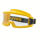 Vollsichtschutzbrille farblos, grau/gelb gasdicht uvex ultravision