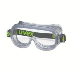 Vollsichtschutzbrille Gläsber farblos, grau transparent uvex 9305