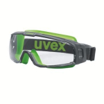 Vollsichtschutzbrille Gläsber farblos, grau grün uvex