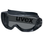 Vollsichtschutzbrille PC Gläser grau 23%, Rahmen schwarz/ grau uvex megasonic sv exc. 9320280