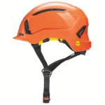 Schutzhelm orange, 51-63 cm, kurzer Schirm uvex pronamic alpine