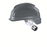 Schutzhelm grau, 52-61 cm, kurzer Schirm, HDPE uvex pheos E-S-WR 9770