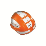 Schutzhelm orange, 52-61 cm, langer Schirm, HDPE uvex pheos B-WR