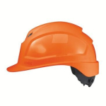 Schutzhelm orange, 55-61 cm, langer Schirm, HDPE uvex pheos IES