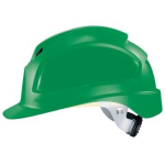 Schutzhelm grün, 52-61 cm, langer Schirm, HDPE uvex pheos B-WR