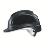 Schutzhelm schwarz, 52-61 cm, langer Schirm, HDPE uvex pheos B-WR