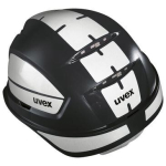 Schutzhelm schwarz, 52-61 cm, langer Schirm, HDPE uvex pheos B-S-WR