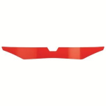 Helmaufkleber hinten rot uvex 9790153