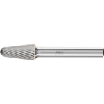 Carbide burr KEL Z3 Ø L Shank 6 Round cone shape, horse