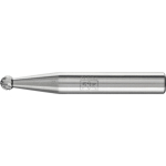 Carbide burr KUD Z3 PLUS Ø 6 L Shank Spherical shape, horse