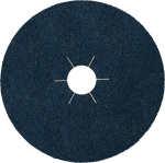 Schuurschijf 125x22 zirkonium aluminium oxide CS 565 Ster gat, Klingspor