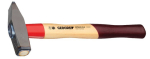 Locksmith's hammer red band plus g, hickory handle Gedore 600