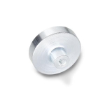Magnetische vlakgrijper 900N GN 50.2-HF-100-22-M12 Hard ferriet B=100graden