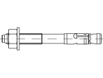 Bolt anchor option 1 MAX Dowel Upat