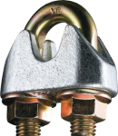 Safety wire rope clamp Thread Nominal size/rope