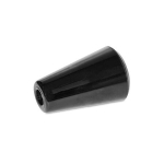 Konusknopf GN PF schwarz