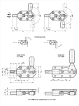 Push rod tensioner push/pull GN 844-160-ASS Compressive stress clockwise rotation