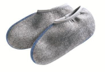 Pull-in sock Elasticated grey band