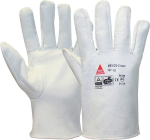 Assembly gloves goat nappa leather, white Mexico-Z Short
