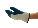 Handschuhe Nitril teilbeschichtet blau Ansell ActivArmr Hycron 27-607
